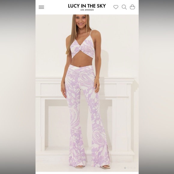 Lucy in the Sky matching purple set - Picture 1 of 3